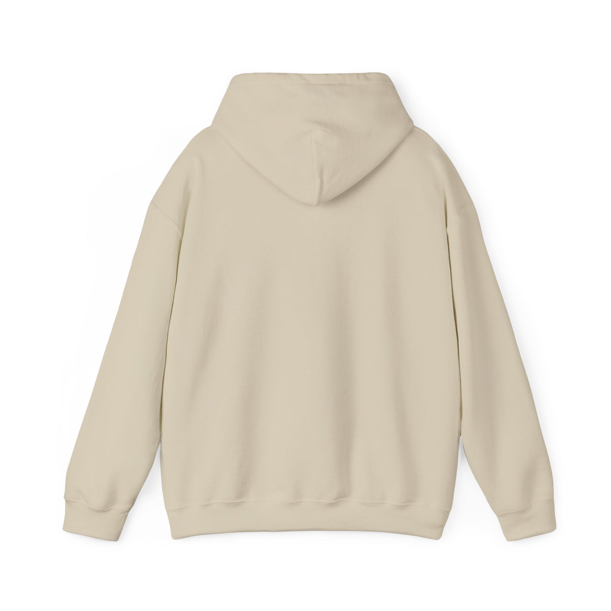 Minimal Infinity Logo Hoodie — White Casual Pullover