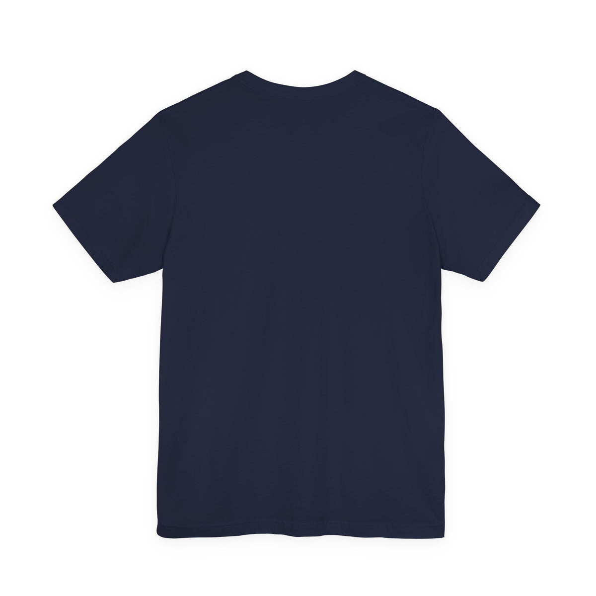 Minimal Infinity Loop Tee — Small Black Chest Logo T‑Shirt