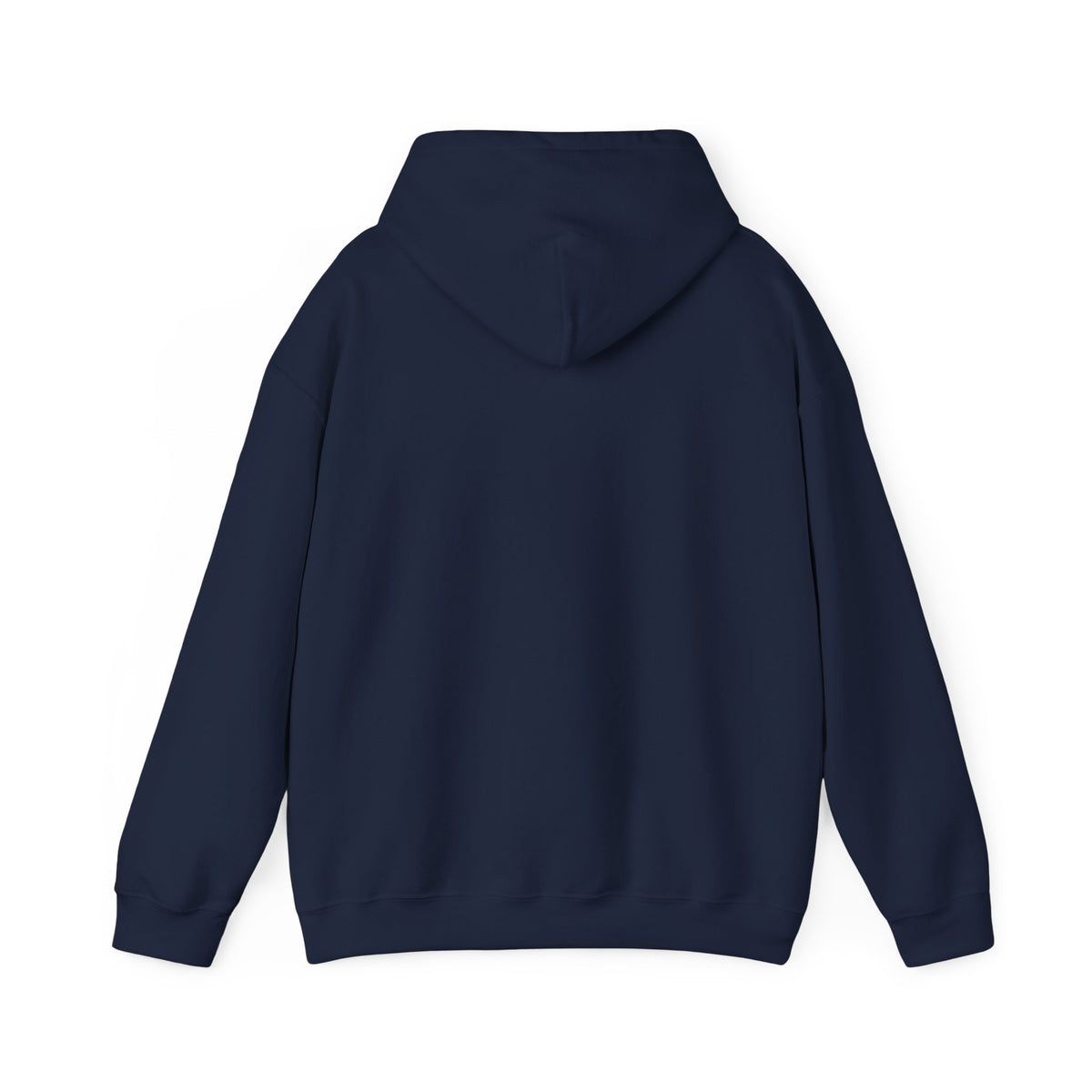 Minimal Infinity Logo Hoodie — White Casual Pullover
