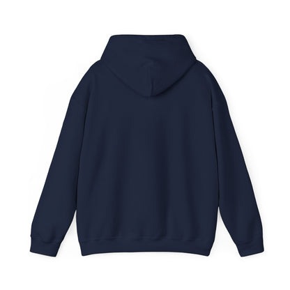 Minimal Infinity Logo Hoodie — White Casual Pullover