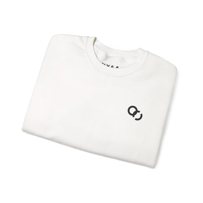 Crewneck Sweatshirt — Bold Vertical Typography Back Print