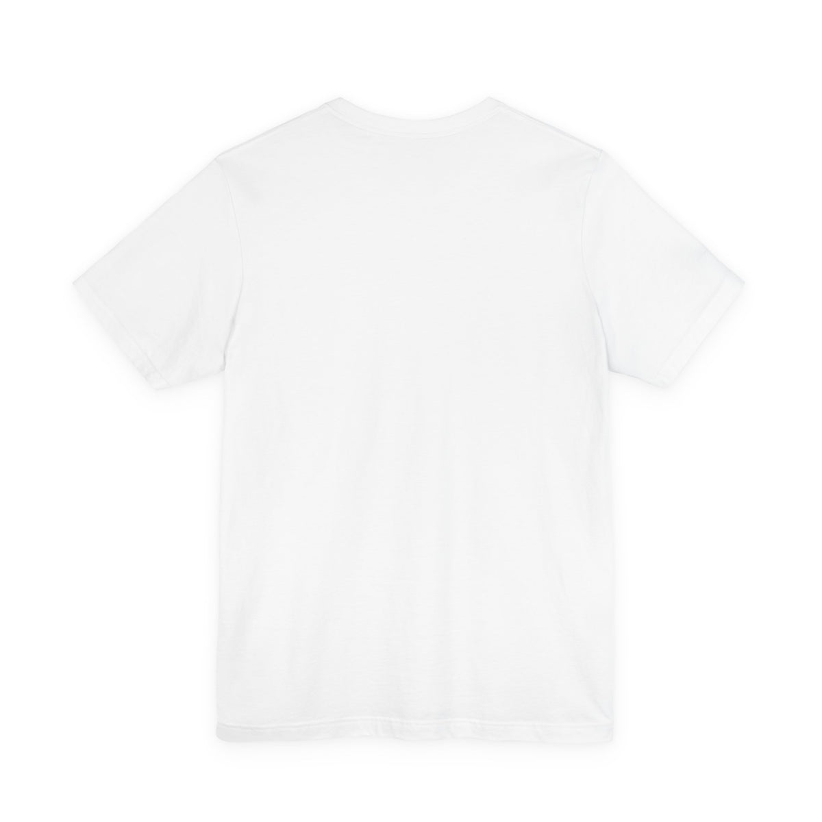 Minimal Infinity Loop Tee — Small Black Chest Logo T‑Shirt