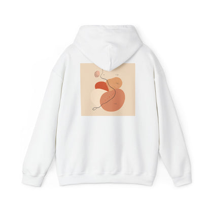 Mindful Flow Hoodie — "Where Stillness Meets Flow" Abstract Zen Art Sweatshirt