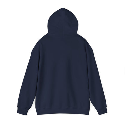 Minimal Infinity Logo Hoodie — White Casual Pullover