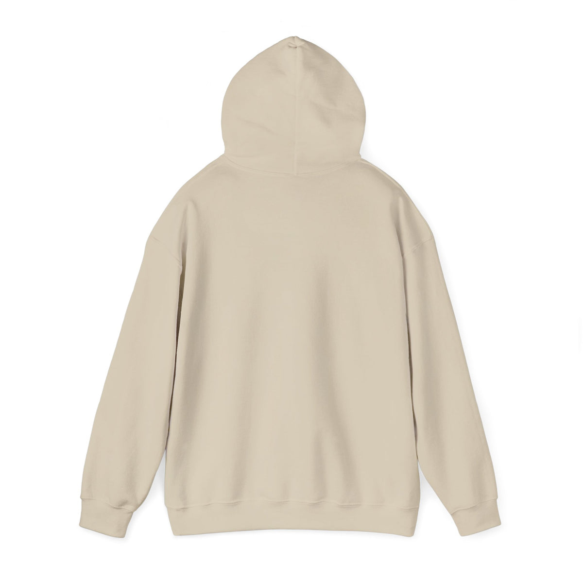 Minimal Infinity Logo Hoodie — White Casual Pullover